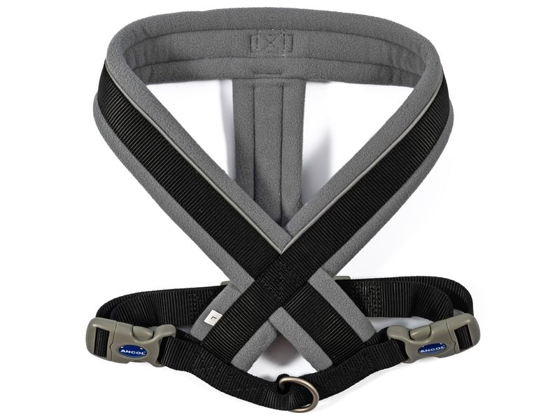 Viva Padded Harness Black Large