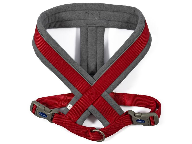 Viva Padded Harness Red XL