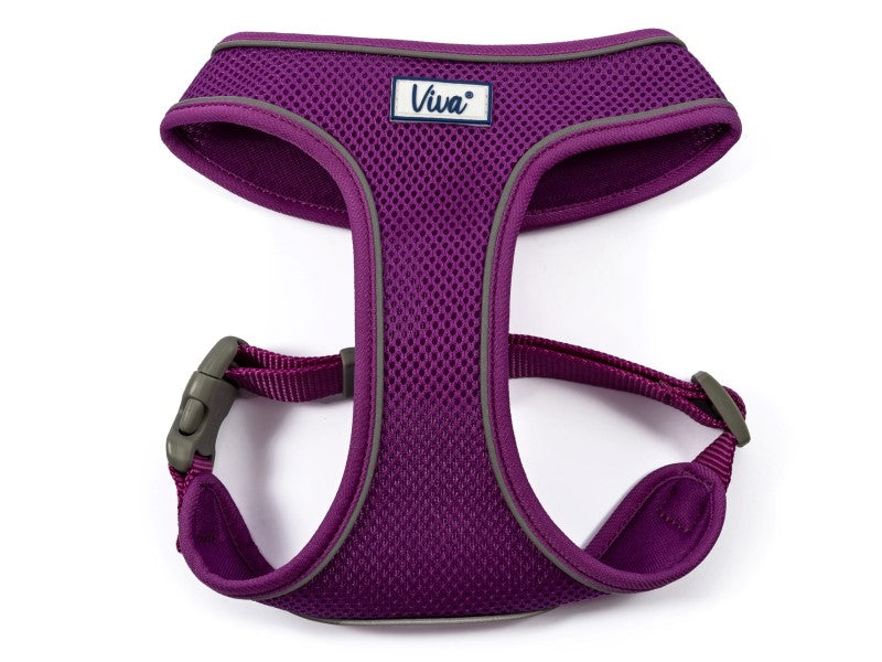 Viva Comfort Mesh Harness Purple Small