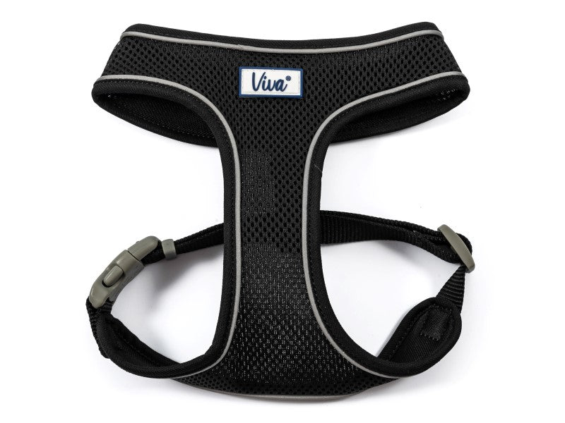 Viva Comfort Mesh Harness Black Medium