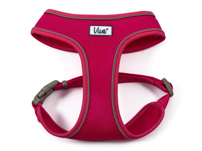 Viva Comfort Mesh Harness Pink Medium