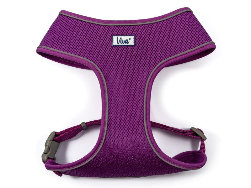 Viva Comfort Mesh Harness Purple Large