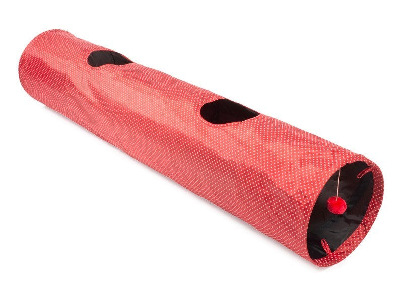 LARGE RED SPOT CAT TUNNEL 1.3M