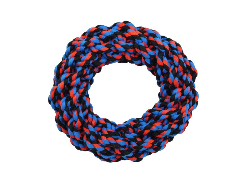 RECYCLED SMALL RING 19CM ROPE TOY