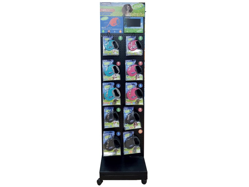 VIVA TWOSIDED ROTARY STAND+LED SCREEN