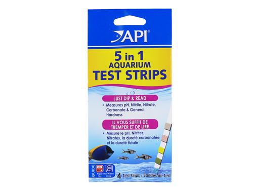 API 5in1 Test Strip 4pk – Seth's Little Zoo