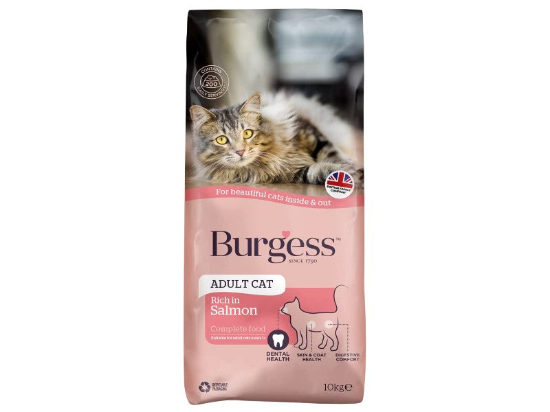 BURGESS CAT ADULT SCOTTISH SALMON 10KG
