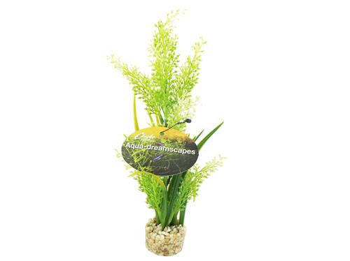 ADS TROPICAL PLANT IN GRASS 20CM