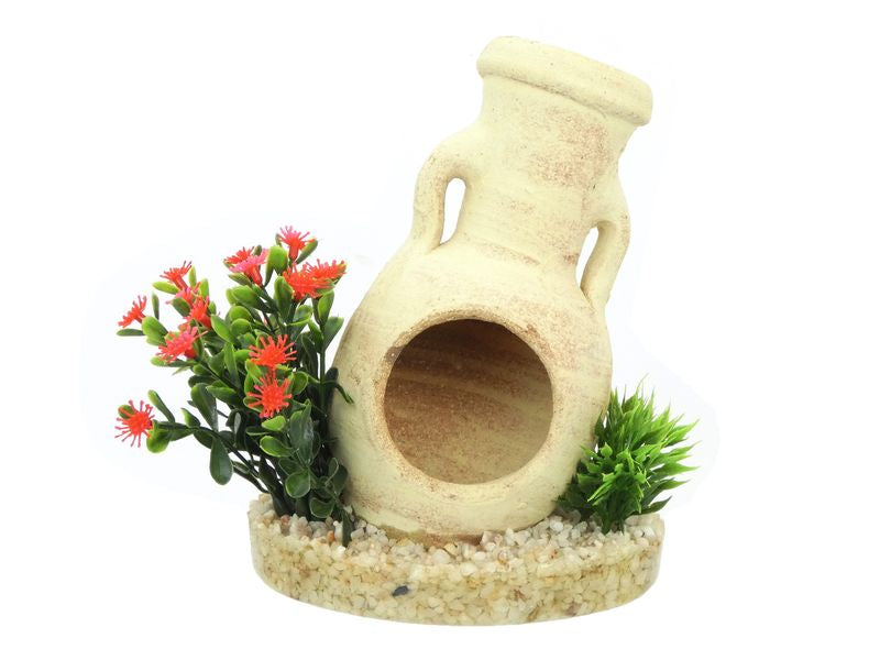 ADS FLOWERS & JAR 15CM