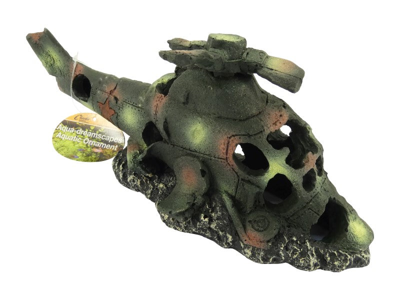 HELICOPTER WRECKAGE 26CM