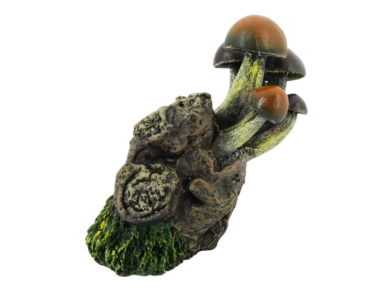 TOADSTOOLS ON ROCKS 14CM