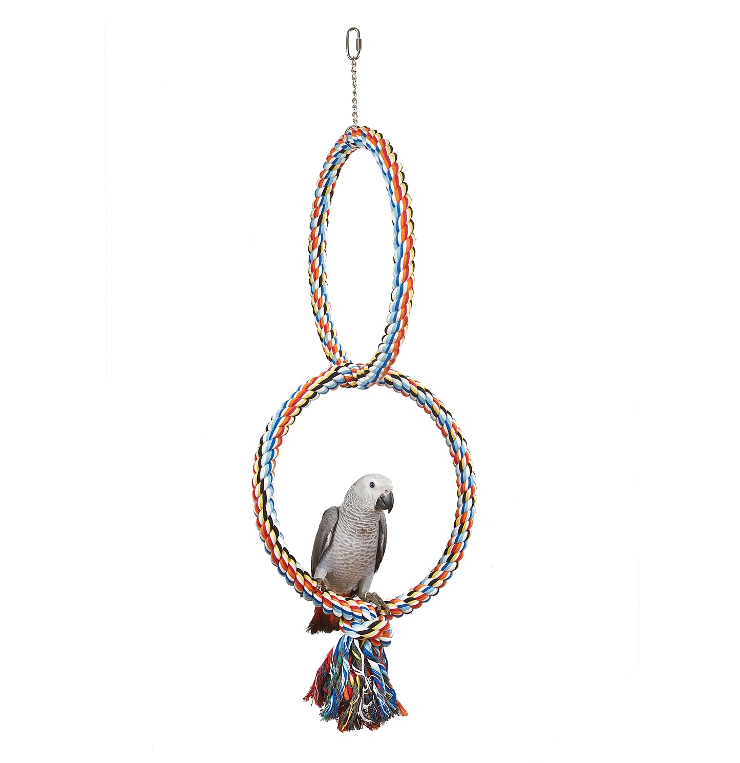 Coloured Double Ring Toy