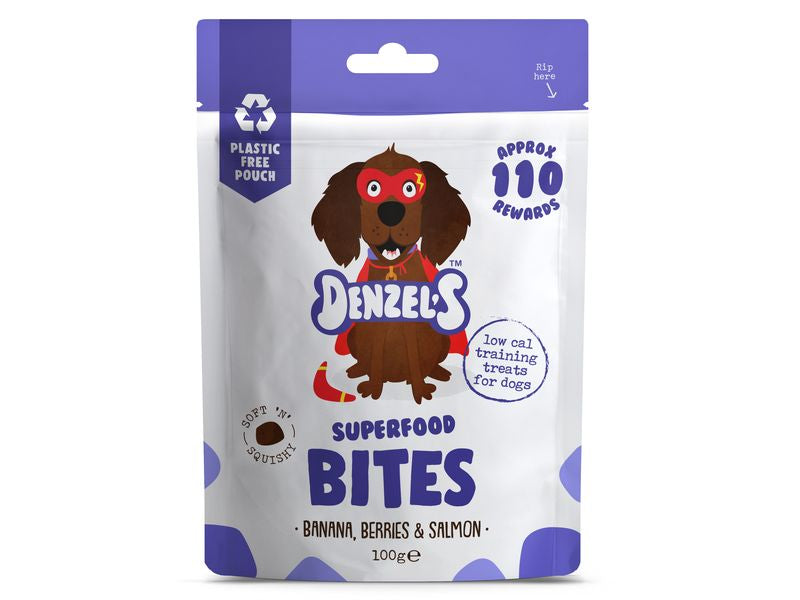 DENZELS SUPERFOOD TRAINING BITES 10PK