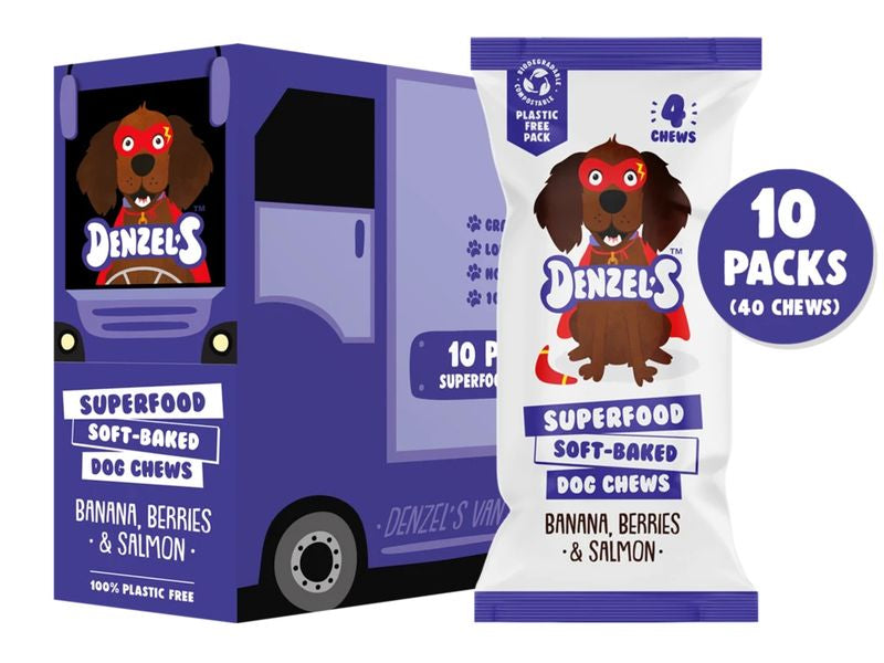 DENZELS SUPERFOOD DOG CHEW DISP 10PK