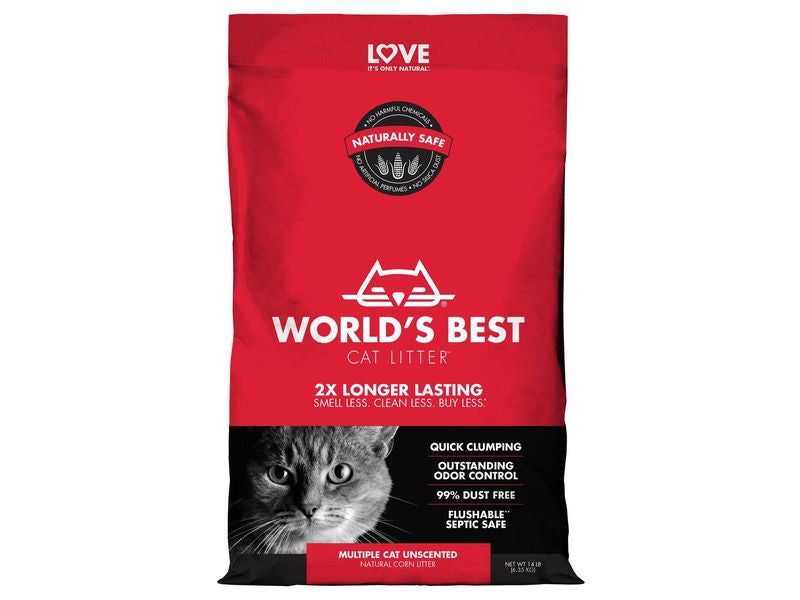 Worlds Best Multi-Cat Litter 14lb