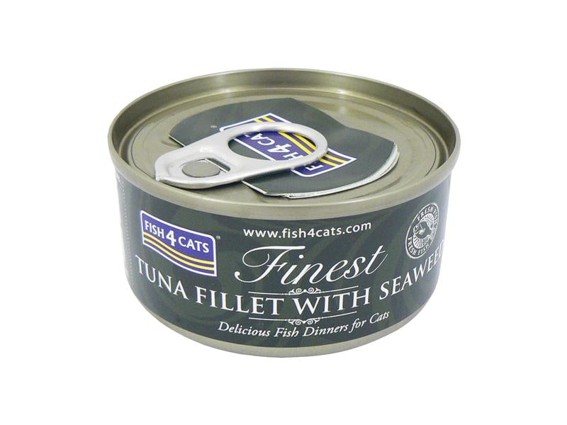 Fish4Cats Tuna & Seaweed Cat Food Tin 70g