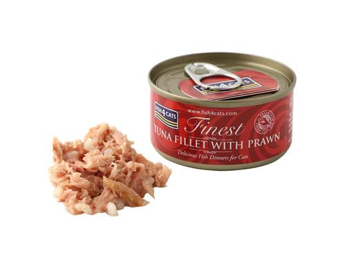 Fish4Cats Tuna & Prawn Cat Food Tin 70g