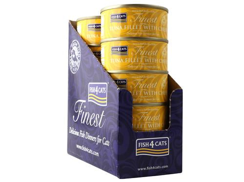 Fish4Cats Tuna & Cheese Cat Food Tin 70g