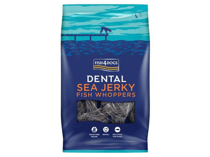 Fish4Dogs Dental Sea Jerky Fish Whoppers 500g