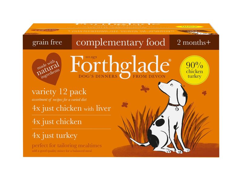 Forthglade Just Poultry Multipack 395g 12pk