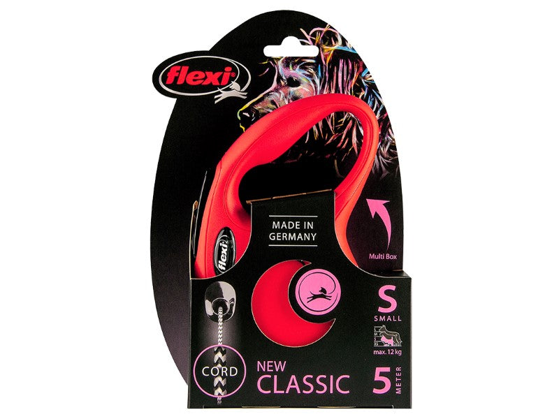 FLEXI CLASSIC CORD RED SML 5M
