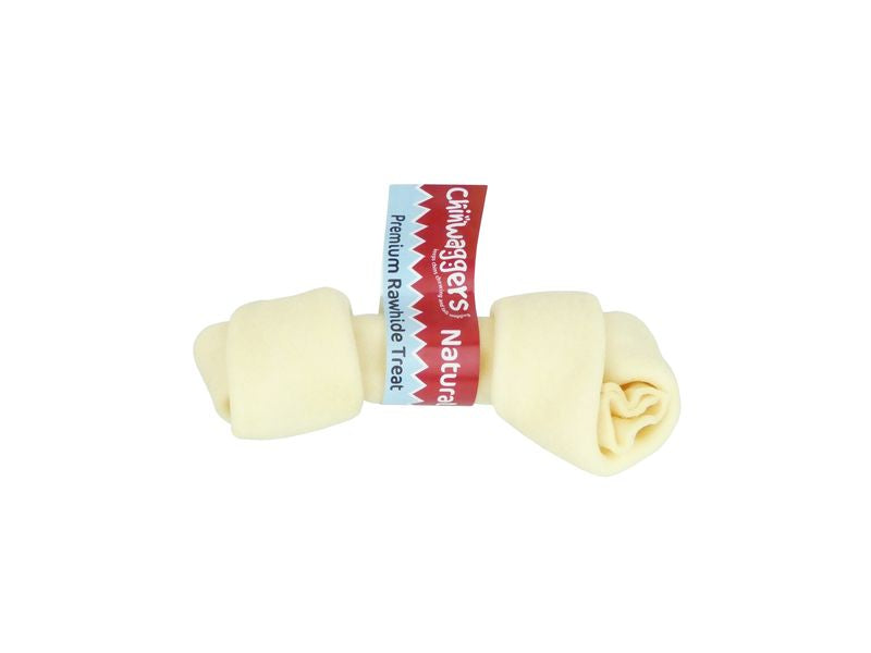 CHINWAGGER KNOTTED BONE NATURAL 6-6.5"