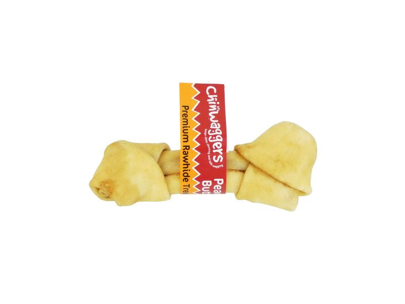 CHINWAGGER KNOTTED BONE P.BUTTER6-6.5"