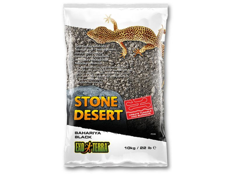 EXO TER BLACK STONE DESERT SUBSTRATE10KG