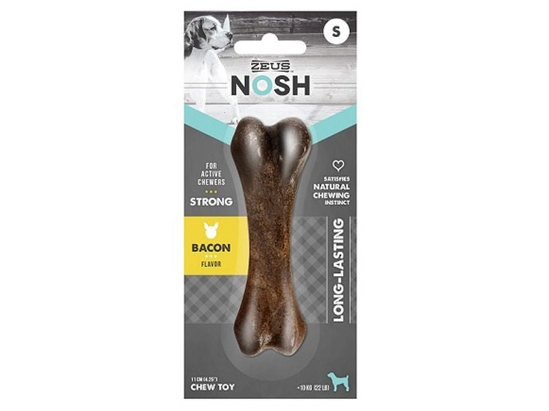 Zeus Nosh Strong Chew Bone Bacon Small