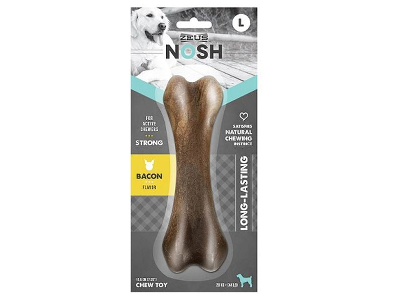 Zeus Nosh Strong Chew Bone Bacon Large