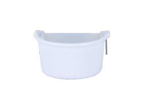 H`WELL 2-HOOK DRINKER MED WHITE