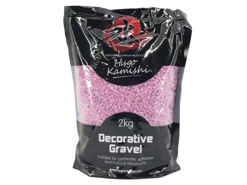 HUGO 2KG PINK GRAVEL 2-4MM