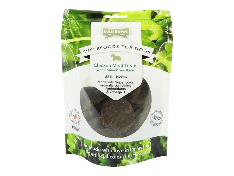 SUPERFOOD BURGER CHICKEN & SPINACH 100G