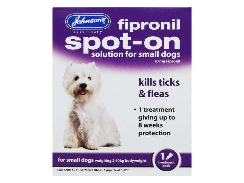 *NI VM JV FIPRONIL SPOT ON SML DOG(1 TR