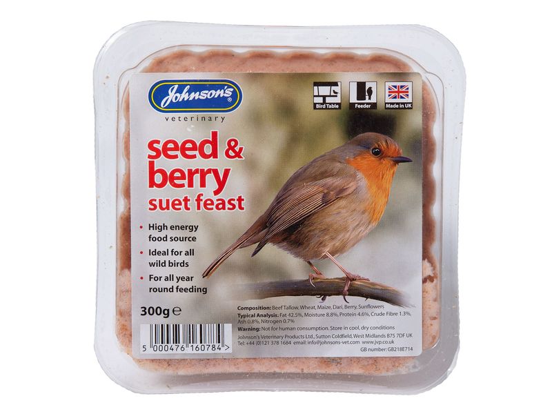 JV BERRY SUET FEAST TRAY 300G 8PK