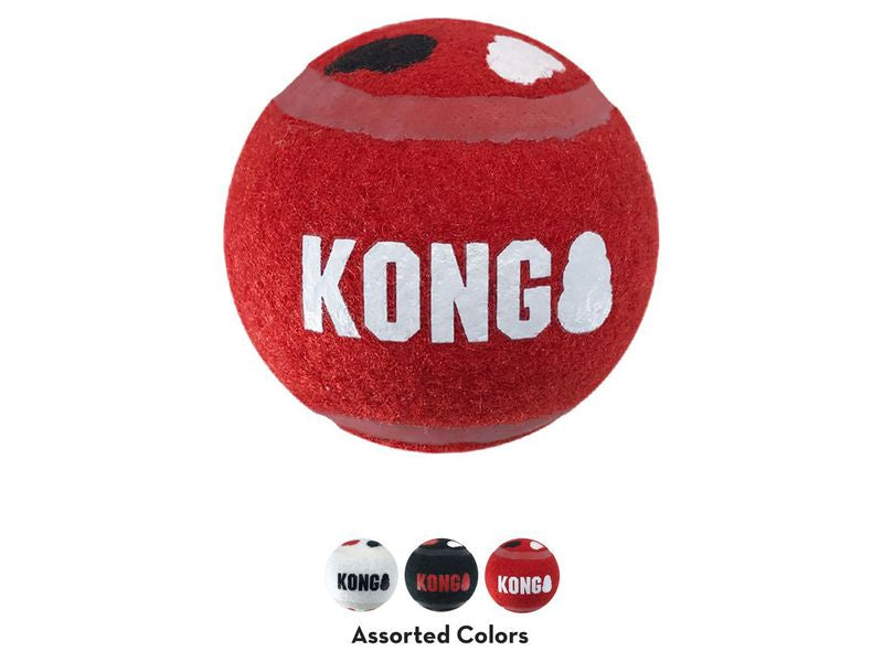 Kong Signature Sports Balls Medium 3pk