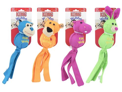 KONG Wubba Ballistic Friends Assorted L