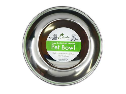 SUPER FUSION RED FASH DOG BOWL 1.9L 8"