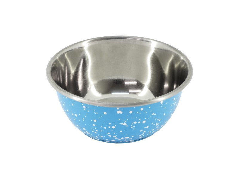 Granite Blue Stainless Steel Dog Bowl 500ml