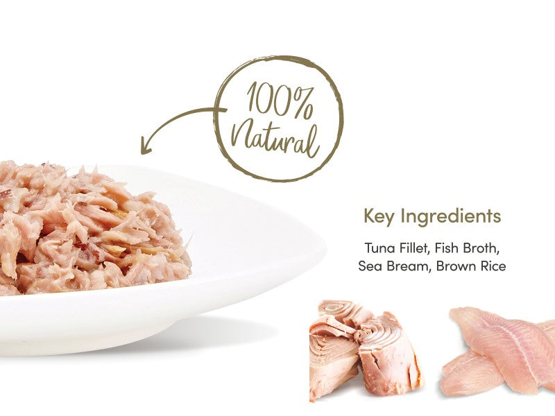 APPLAWS POUCH TUNA & SEABREAM 70G 12PK