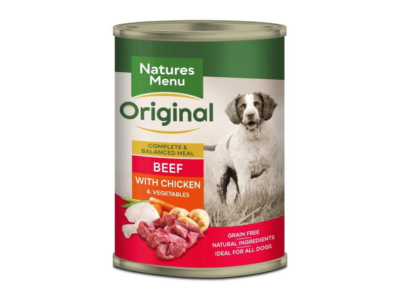 Natures Menu Dog Can Chicken & Beef 400g