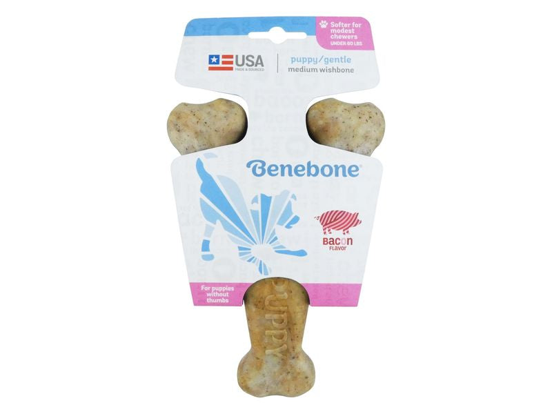 BENEBONE PUPPY WISHBONE BACON MEDIUM