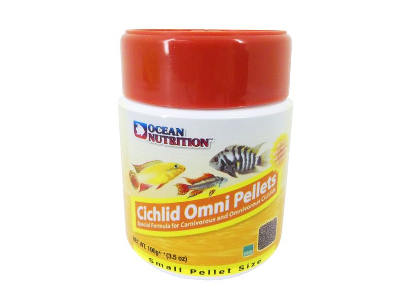 O NUT CICHLID OMNI PELLET SMALL 100G
