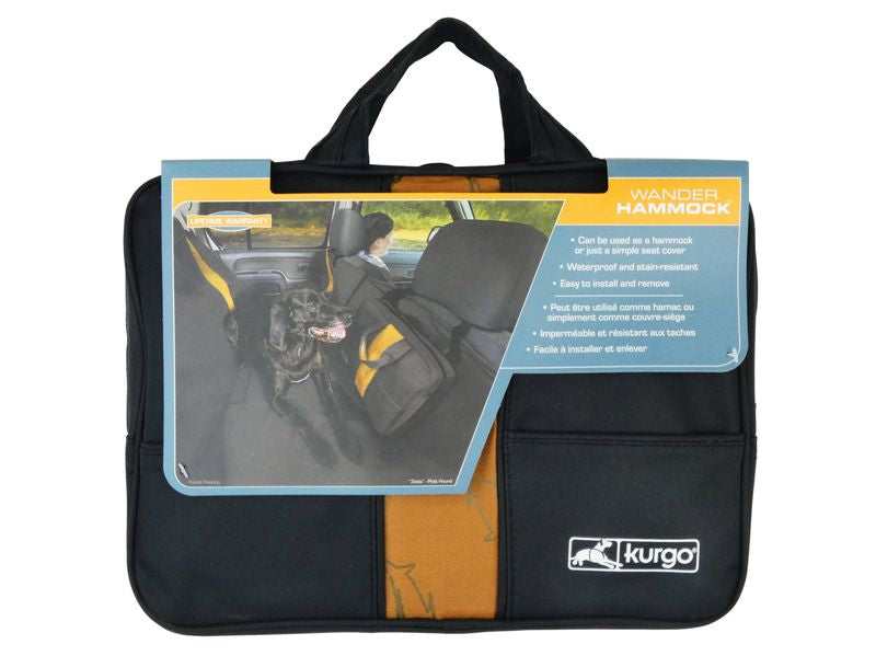 KURGO WANDER HAMMOCK BLACK