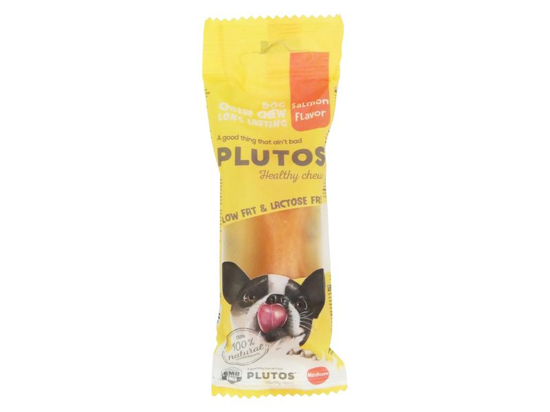 PLUTOS SALMON CHEW MEDIUM DISPLAY 20PC