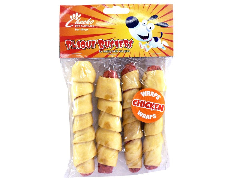 PLQ BUSTER CHICKEN WRAPS 5.5" 4PK