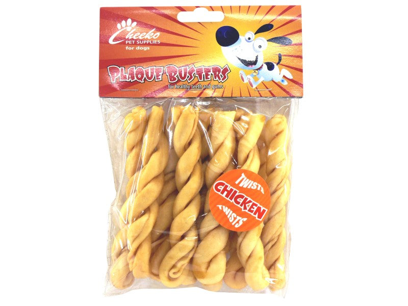 PLQ BUSTER CHICKEN TWISTS 5" 10PK