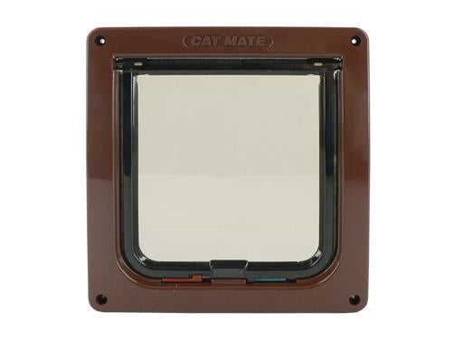 Petsafe 4-Way Locking Cat Flap Brown