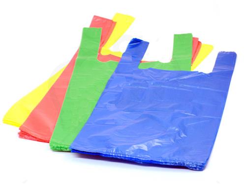 ASST 5 COLOUR VEST CARRIER 2X18X23 500PK