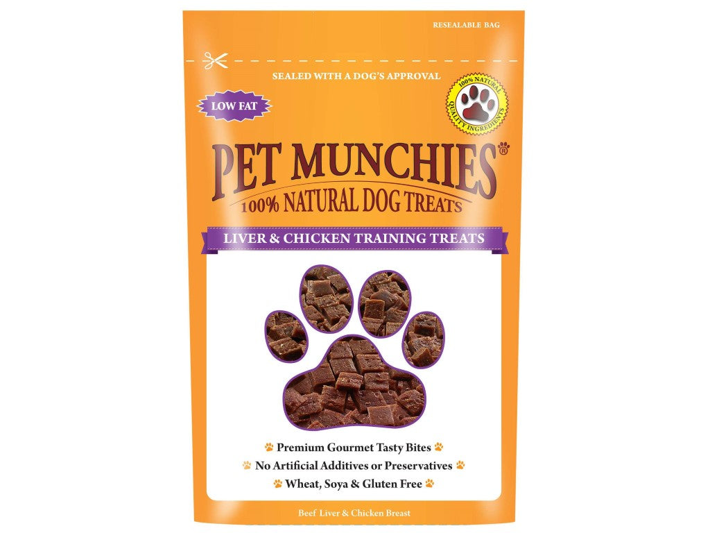 Pet Munchies Chicken & Liver Training Treats 50g
